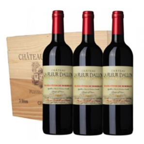 Buy 3 X Chateau La Fleur Dallon In A Branded Wooden Box